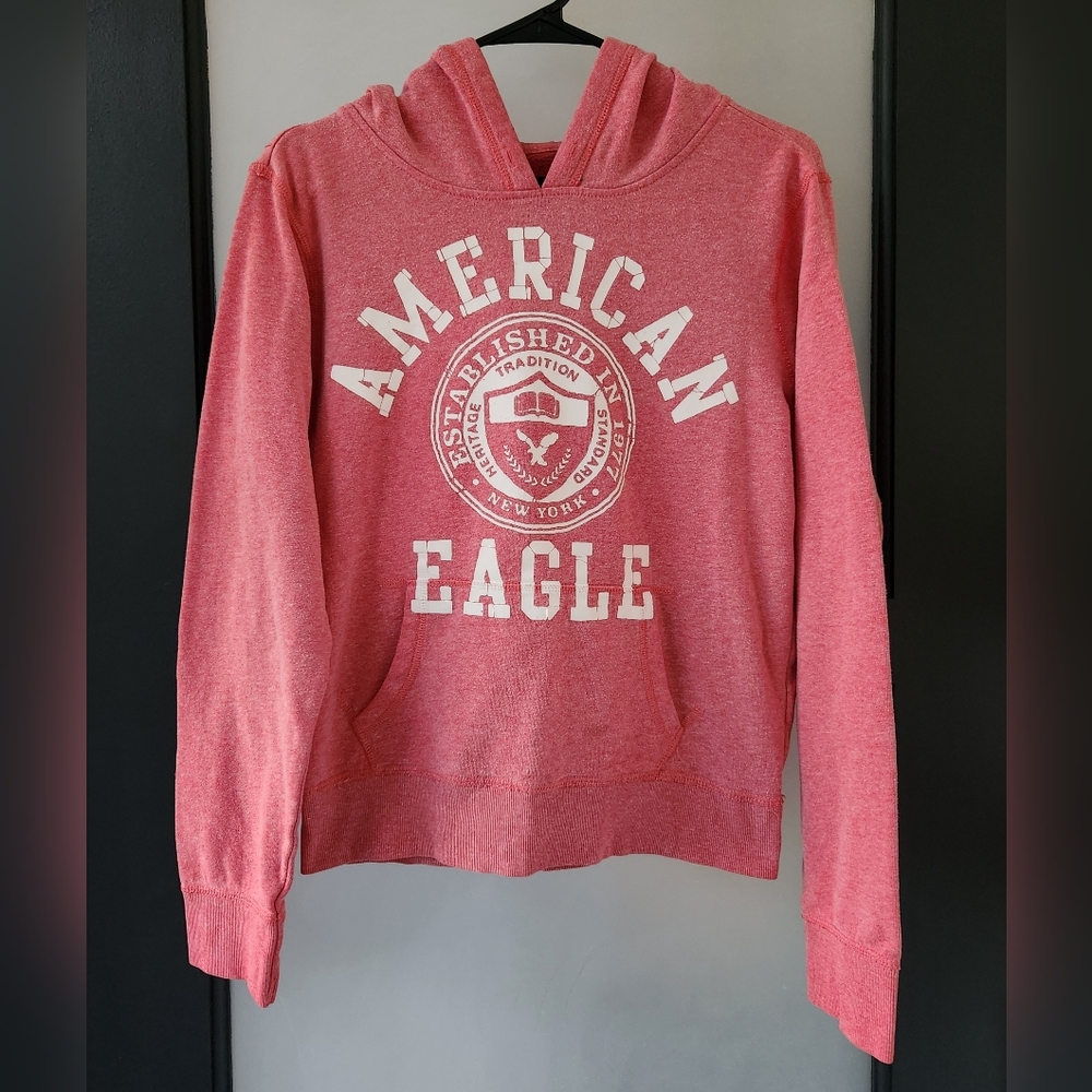 Women's/Juniors Pink American Eagle Hoodie Size Medium
